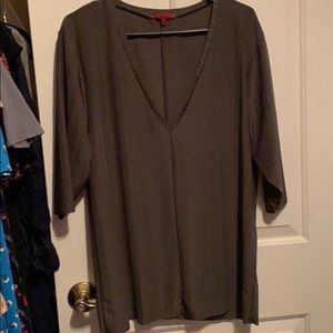 BKE olive green blouse. Very cute!